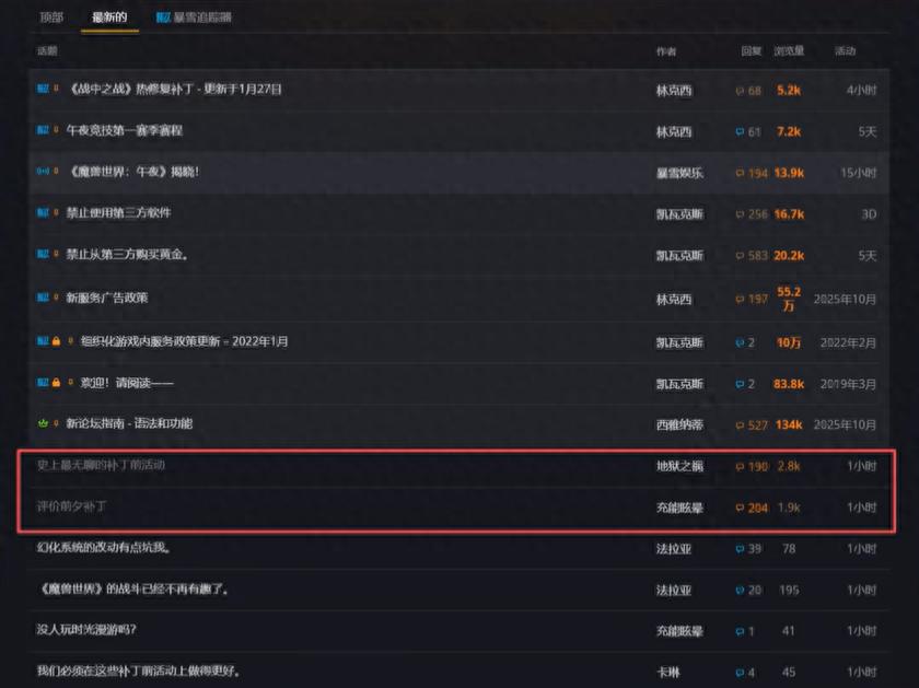 魔兽世界：12.0被嘲史上最摆烂前夕，暴雪被喷上热搜