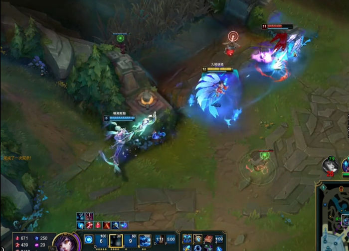 英雄联盟阿狸技能连招_lol鼠标宏设置走a教程_雷柏V700宏定义设置