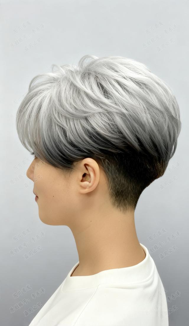 2026小男孩流行发型_白发造型_银发潮流发型