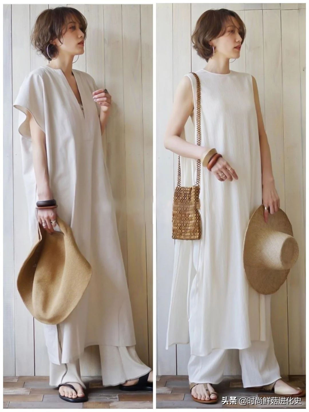 高档雪纺衫_中年女性气质穿搭_雪纺衫棉麻裤搭配