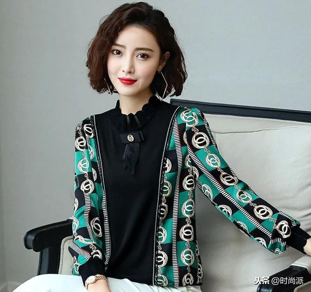 高档雪纺衫_修身显瘦雪纺衫_雪纺衫春季穿搭