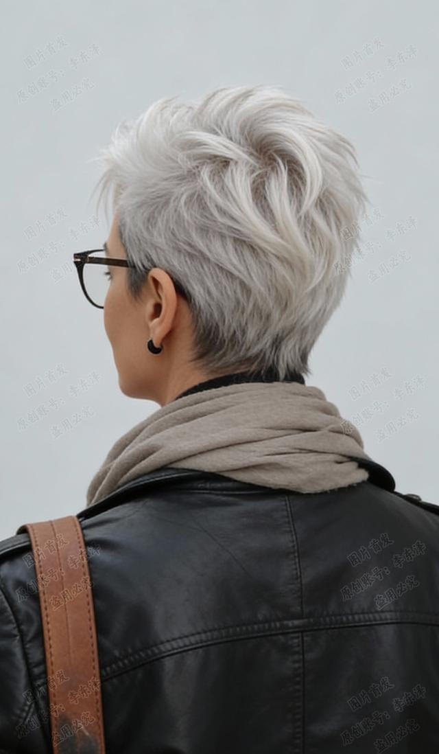 2026小男孩流行发型_短碎发层次感设计_白发造型设计