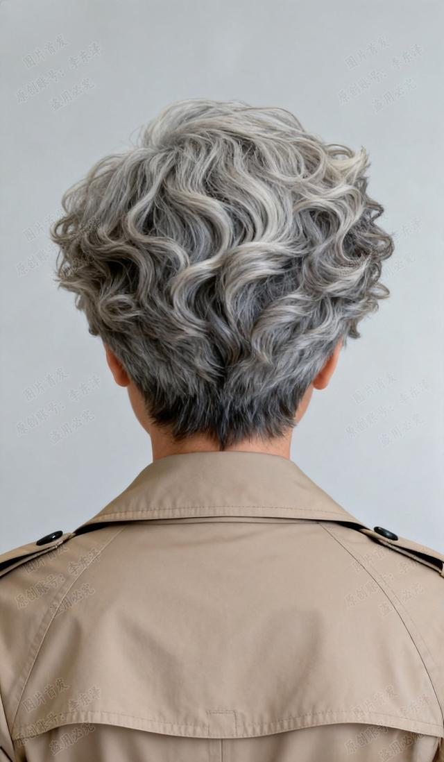 2026小男孩流行发型_白发趋势增强非遮盖_自然银发+短发层次