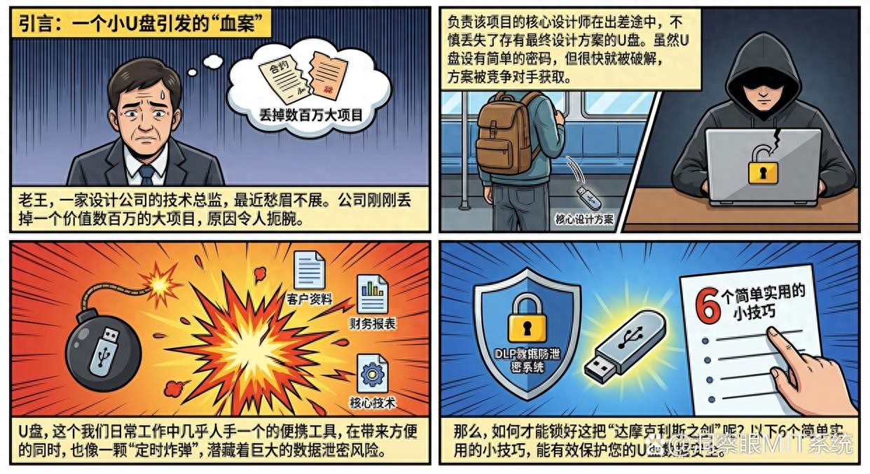 如何防止U盘泄密？6个防止U盘泄密的小技巧分享，保护U盘安全