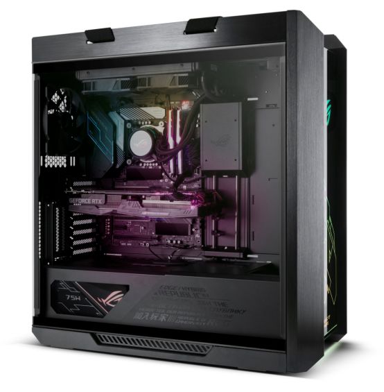 华硕主机找不到开机键_华硕ROG STRIX HELIOS机箱信仰级电竞机箱 高塔结构高兼容性机箱