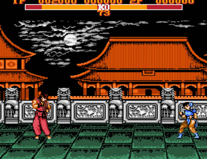 FC平台格斗游戏推荐_FC格斗游戏经典作品_超级街头霸王4比赛