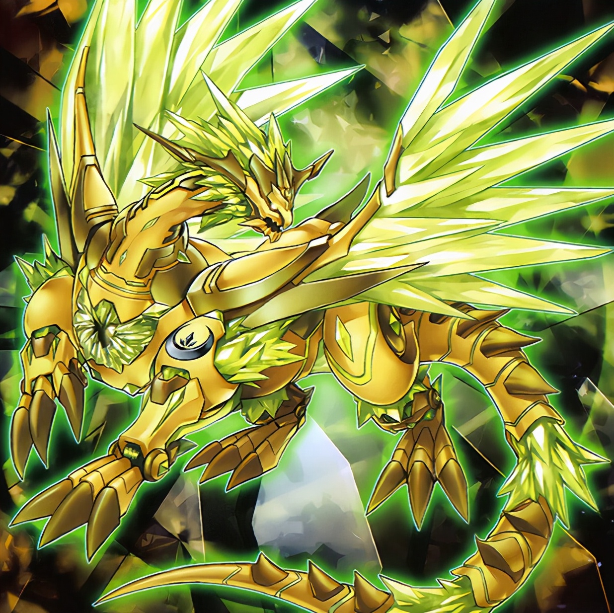 游戏王拉长石龙 水晶龙 水晶机巧紫晶龙_游戏王卡片力量5