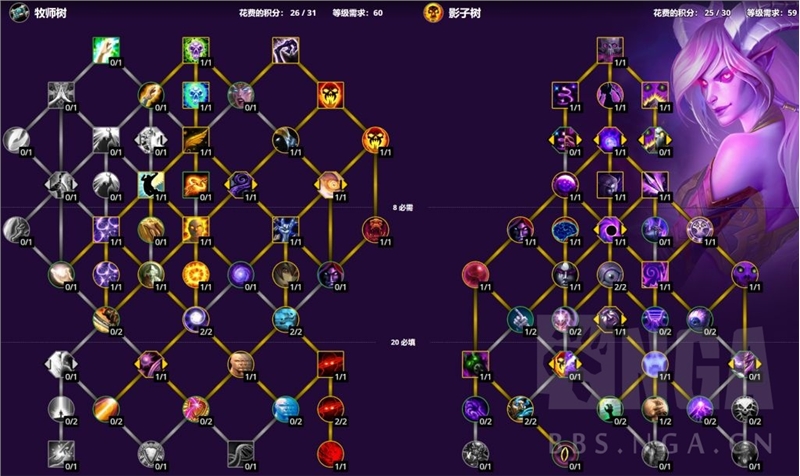 魔兽世界10.0前夕职业专精加点指导_魔兽世界10.0前夕天赋加点攻略_dh大秘境天赋