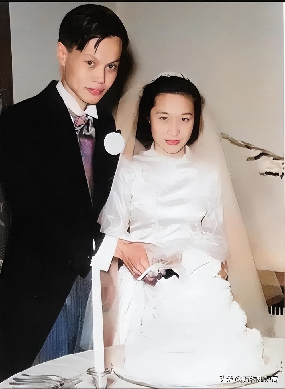 2024年，102岁杨振宁在北京家中留影，头发变黑了，翁帆身体发福
