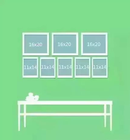 挂墙组合照片法图怎么画_挂墙壁的照片叫什么_十组合照片墙挂法图