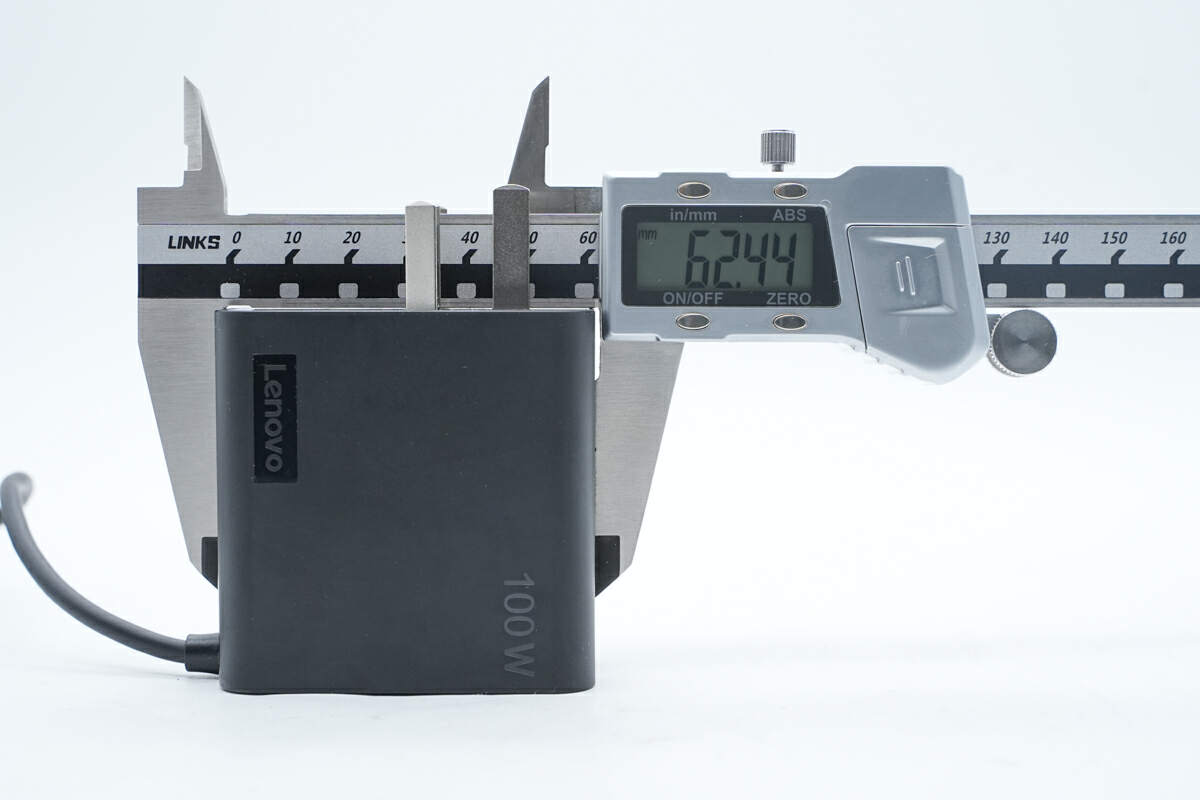 联想电脑电源线通用吗_联想原装100W氮化镓电源适配器拆解_氮化镓电源适配器内部方案和用料