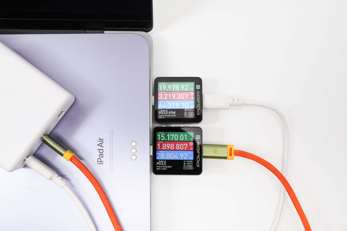 联想电脑电源线通用吗_小新2C1A三口氮化镓适配器性能测试_联想小新105W氮化镓充电器评测