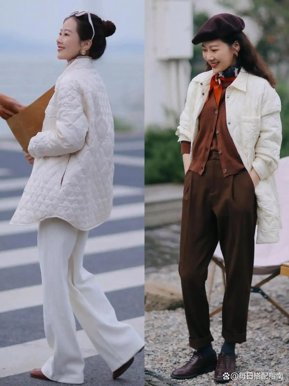 冬季粗细腰带搭配_冬季时尚穿搭_羽绒服搭配技巧