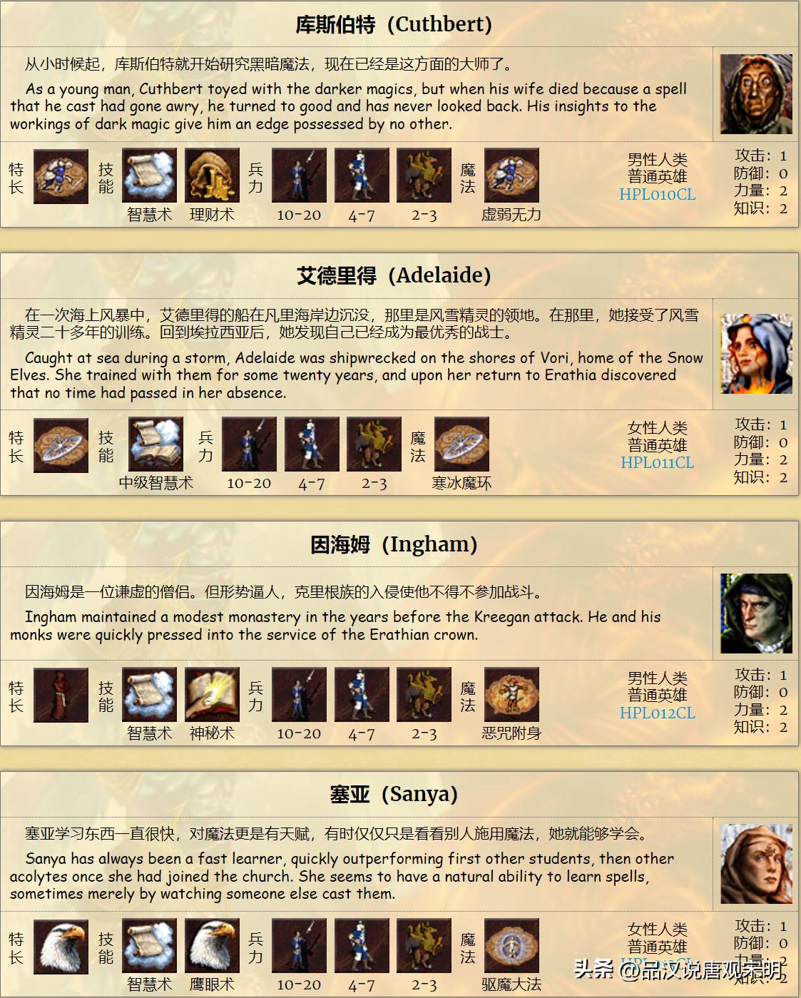 人族无敌30什么职业厉害_城堡族英雄无敌3分析_城堡族兵种优势