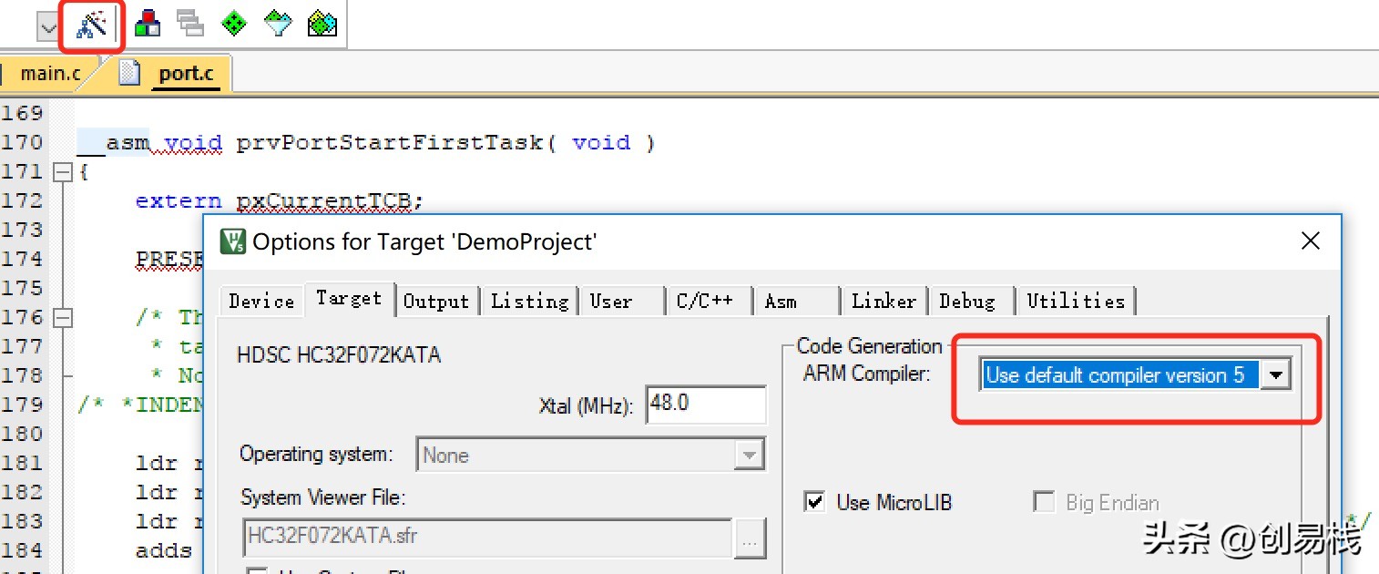 华大单片机HC32F072 FreeRTOS移植教程_FreeRTOS V10.4.3 HC32F072移植步骤_web freer download free