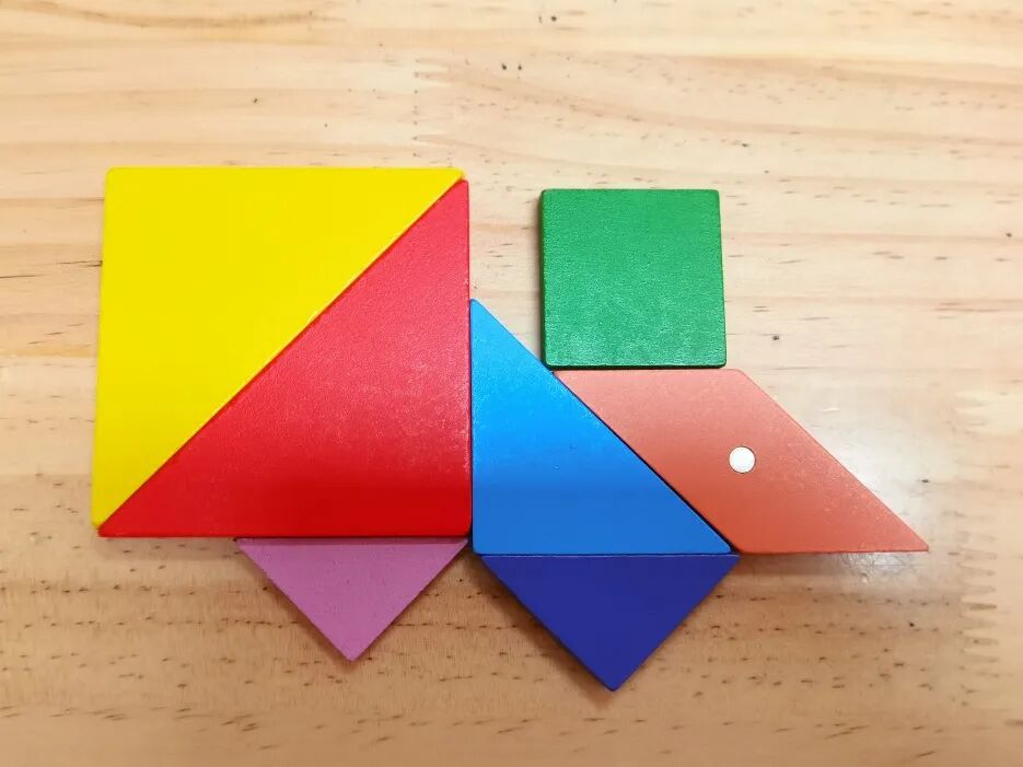 七巧板拼图游戏_智力拼图游戏_七巧板幼儿园活动