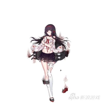 战舰少女r大破图被和谐_衣笠和青叶级战舰原型介绍_战舰少女衣笠属性介绍