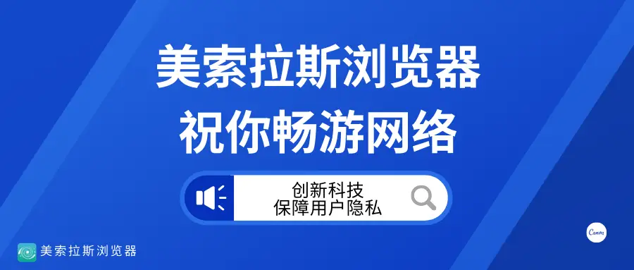 美索拉斯浏览器祝你畅游网络，创新科技保障用户隐私
