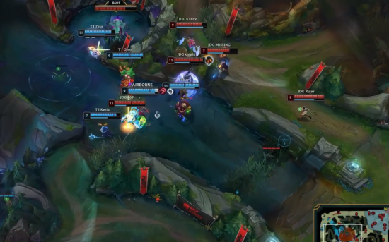 Faker泰坦表现分析_英雄联盟MSI决赛JDG对阵T1_faker第一视角