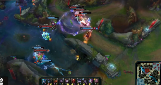 英雄联盟MSI决赛JDG对阵T1_faker第一视角_Faker泰坦表现分析