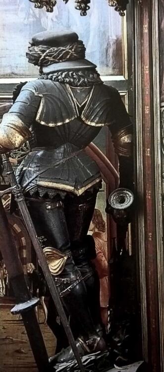 哥特米兰板甲设计_哥特板甲_15世纪板甲骑士绘画