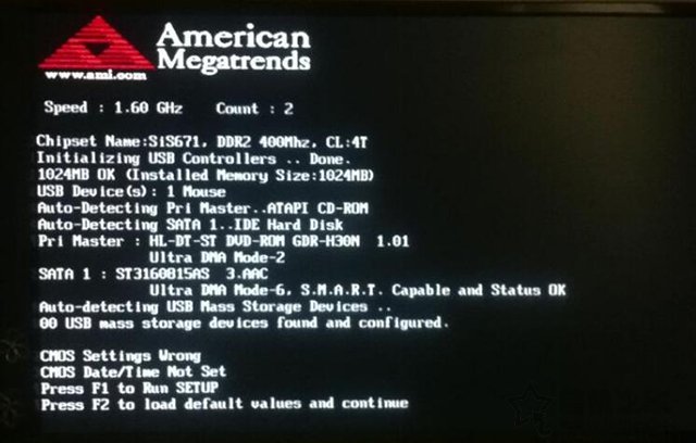 按F1才能进系统怎么办?电脑开机需要按f1才能进入系统的解决办法