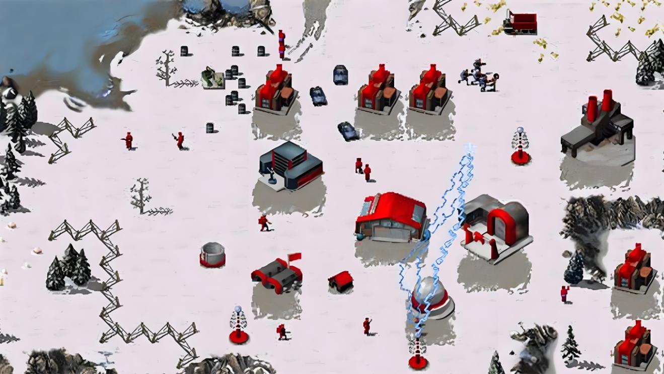 电脑单机_电脑房 红警1 帝国时代 星际争霸 老游戏回忆