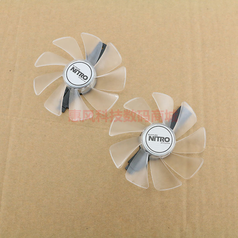 显卡上的风扇能换吗_蓝宝石RX580白金版风扇 安静高效 显卡散热器 蓝宝石全系兼容
