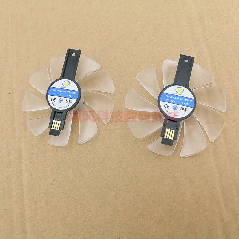 蓝宝石RX580白金版风扇 安静高效 显卡散热器 蓝宝石全系兼容_显卡上的风扇能换吗