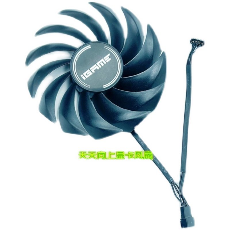 Colorful七彩虹Advanced OC-V系列原厂风扇_显卡上的风扇能换吗_RTX3060Ti到3090显卡散热风扇