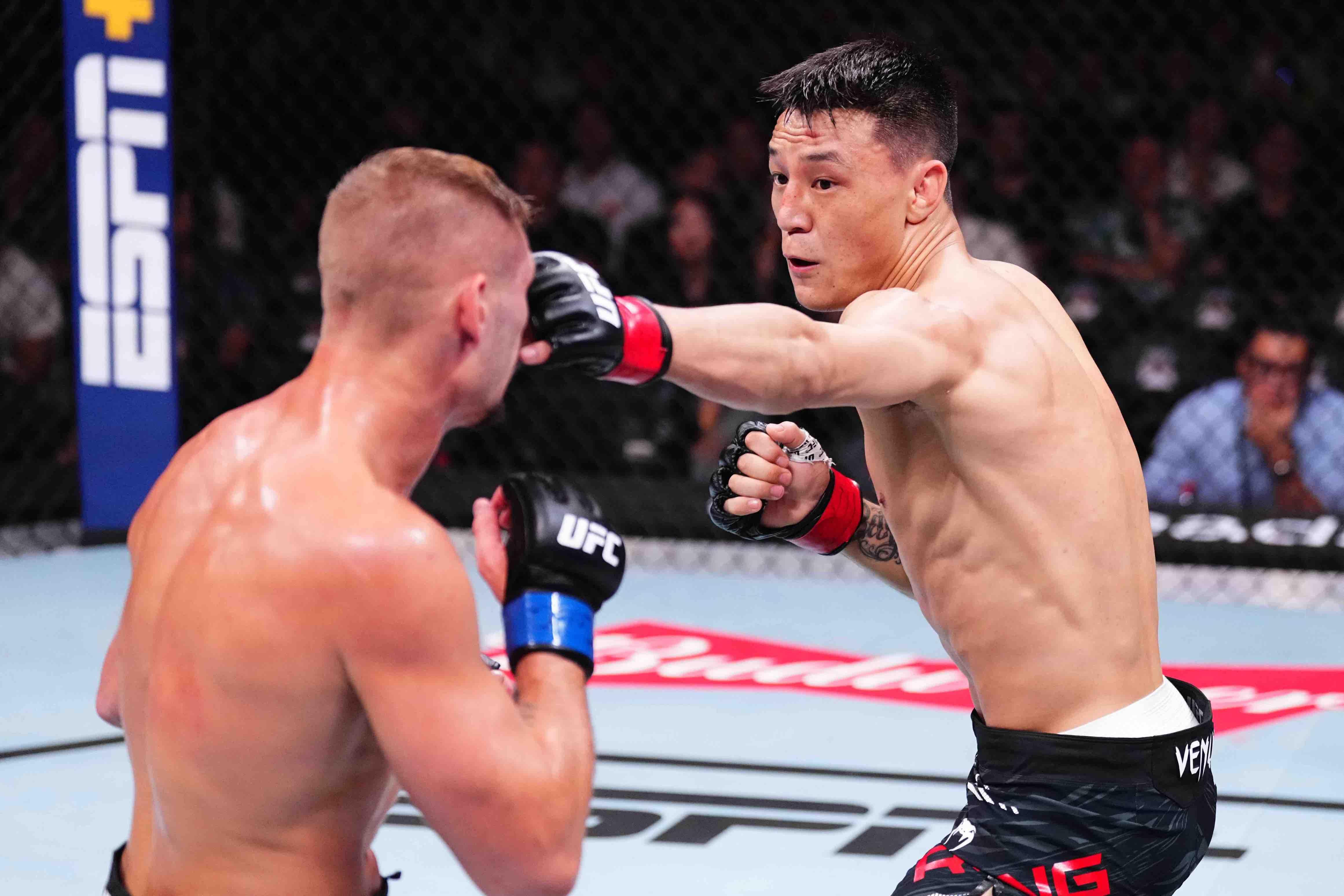 2025UFC格斗之夜上海站 中国选手 藏族选手_wwe格斗之夜