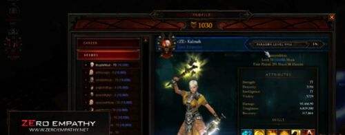 暗黑3测试服神Bug 造就10000巅峰等级