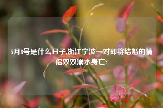 5月8号是什么日子,浙江宁波一对即将结婚的情侣双双溺水身亡?