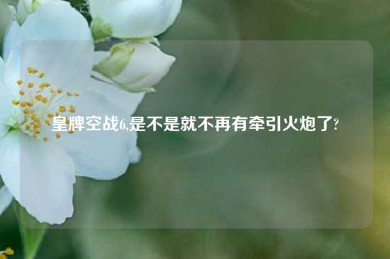 皇牌空战6,是不是就不再有牵引火炮了?