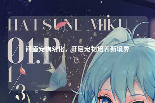 问道宠物幻化，开启宠物培养新境界