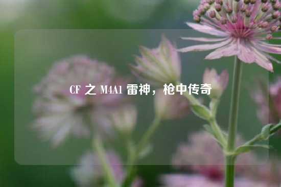 CF 之 M4A1 雷神，枪中传奇